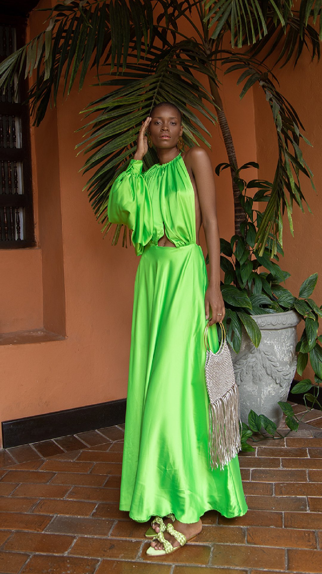 Vestido Luz Verde