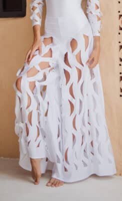 Pantalón Oleaje Blanco